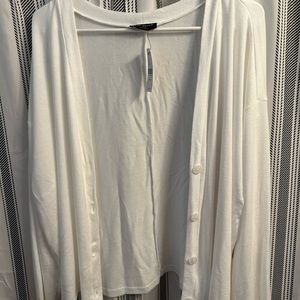 Lane Bryant Whit button cardigan new sz 22/24